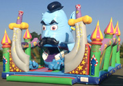 kids inflatable pirate amusement park